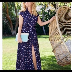 Draper James Maxi Shirt Dress